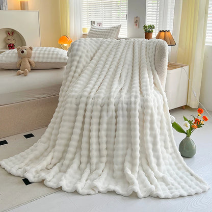 Luxury Faux Fur Plush Blanket