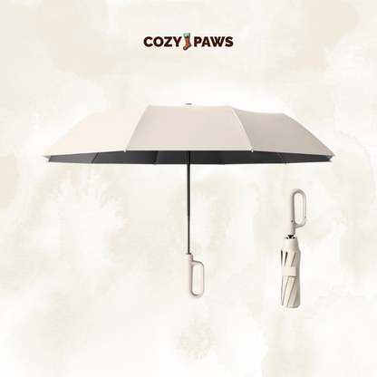 Portable Automatic Umbrella With Windproof Rainproof And Sunproof Reinforced