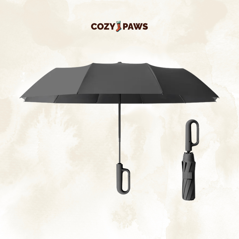 Portable Automatic Umbrella With Windproof Rainproof And Sunproof Reinforced