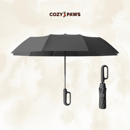 Portable Automatic Umbrella With Windproof Rainproof And Sunproof Reinforced