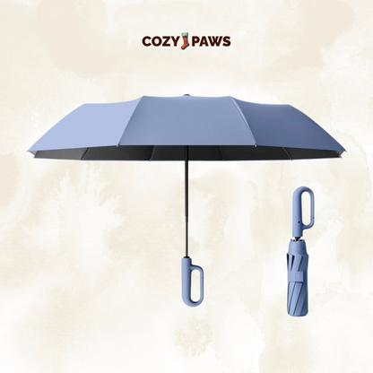 Portable Automatic Umbrella With Windproof Rainproof And Sunproof Reinforced