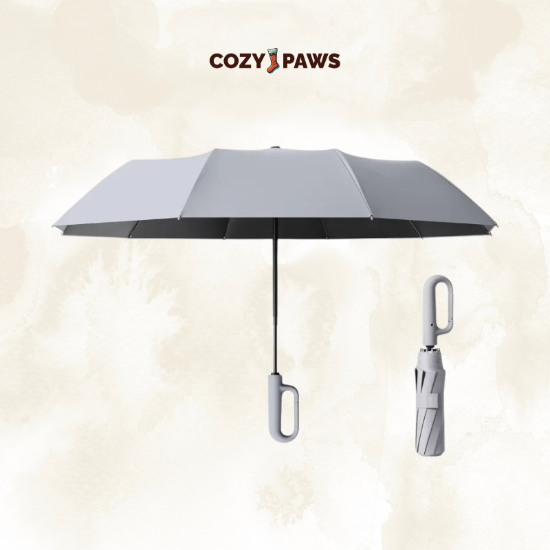 Portable Automatic Umbrella With Windproof Rainproof And Sunproof Reinforced